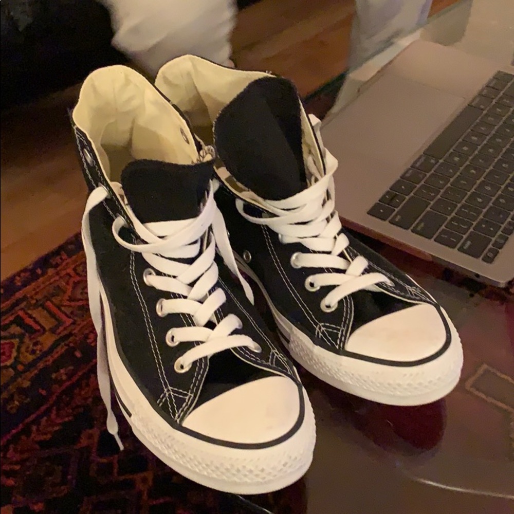 Converse Black high tops